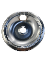 Whirlpool Range Drip Bowl, Chrome, 8"
