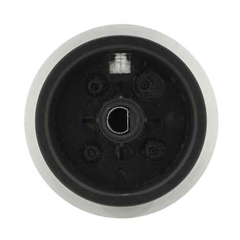 GE Washer Control Knob, Black & Silver