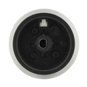 GE Washer Control Knob, Black & Silver