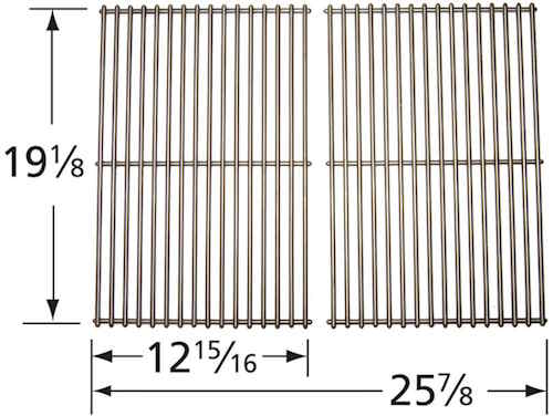 Stainless Cooking Grill Set of 2