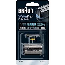 Braun 51B - WaterFlex foil and cutterblock, black