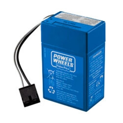 Power Wheels 6V Blue Battery 00801-1457