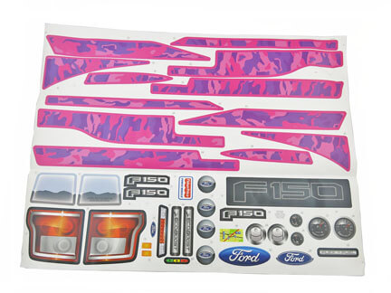 Label Sheet for Dune Racer BCV59-0311A
