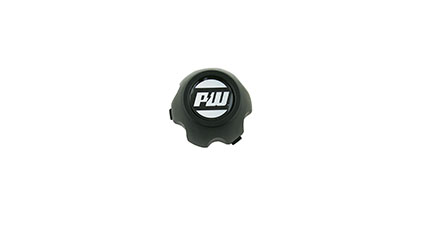 Hubcap Center with Label For FVB13 FLJ84 3900-6462 for Power Wheels Repair