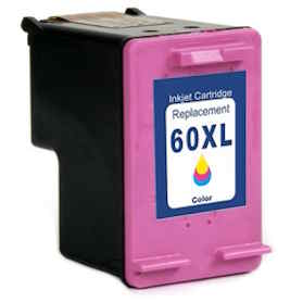 HP60XL  Compatible CC644WN Tri Color Ink Cartridge High Yield