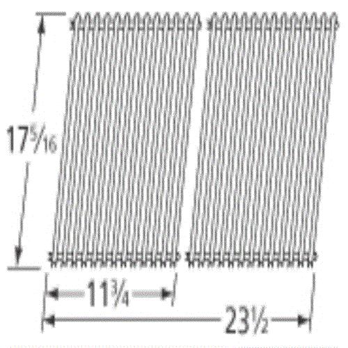 Stainless Steel Cooking Grill Set Of 2 538S2