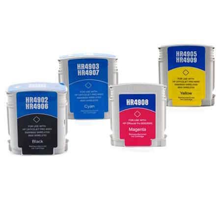 HP940XL  Compatible Combo Ink Cartridge High Yield BK/C/M/Y