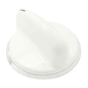 GE WW02F00278 Washer/Dryer Selector Knob, White/chrome