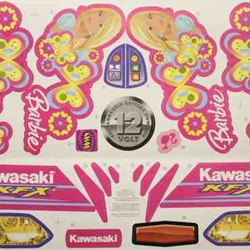 Label Sheet for Barbie Kfx P5066-0311