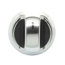 Whirlpool Range Burner Control Knob, Stainless
