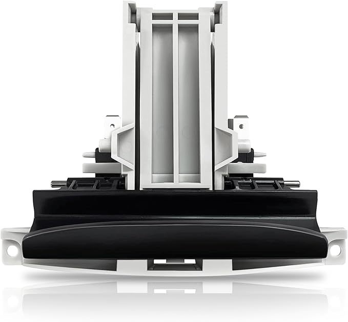 Whirlpool Dishwasher Door Latch & Handle, Black