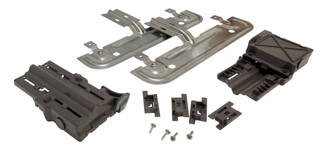 Whirlpool Dishwasher Upper Dishrack Adjuster Assembly 2 Pack W10712395