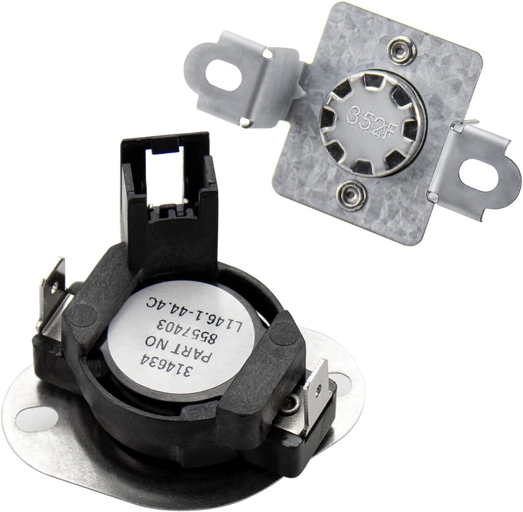 Whirlpool Dryer Thermal Fuse High Limit Thermostat Kit 280148