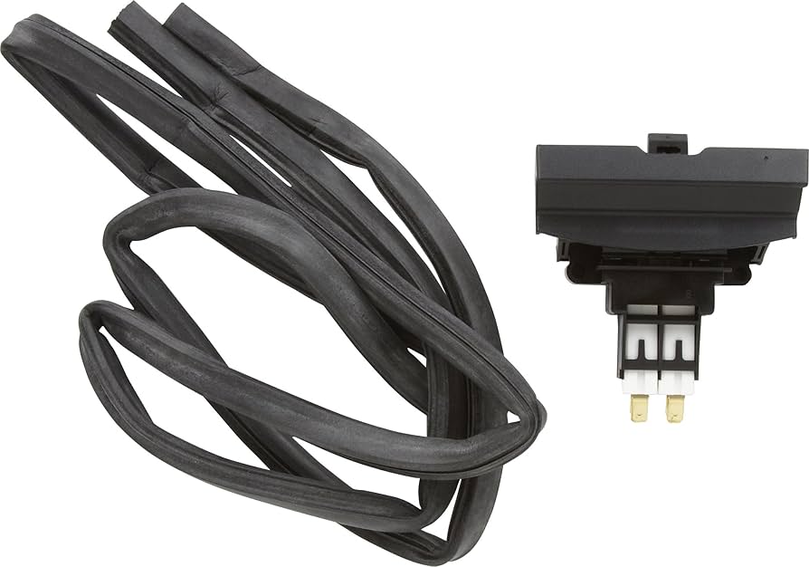 Frigidaire Dishwasher Door Latch & Gasket Kit, Black