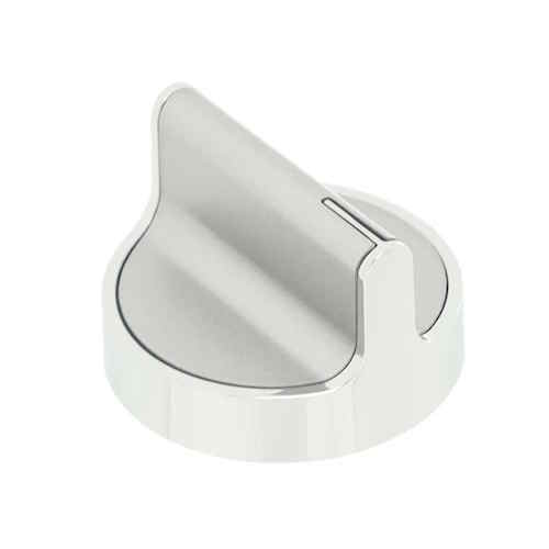 Whirlpool Range Burner Control Knob, Stainless