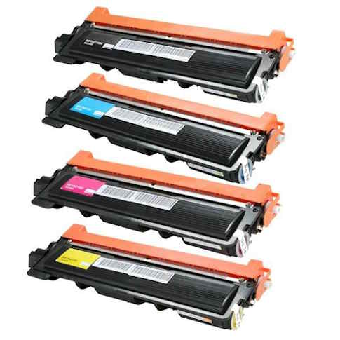 Brother TN-210 Compatible Toner Cartridge Combo BK/C/M/Y