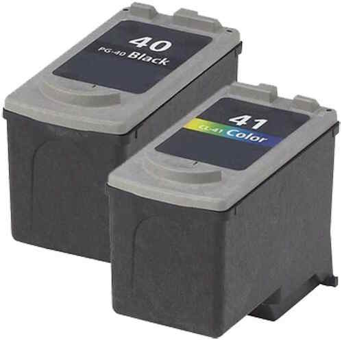 Canon PG-40 CL-41 Compatible Black and Color Ink Combo