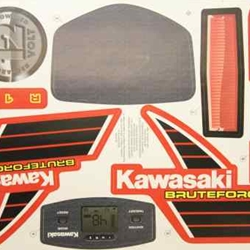 Label Sheet for Kawasaki Brute Force 