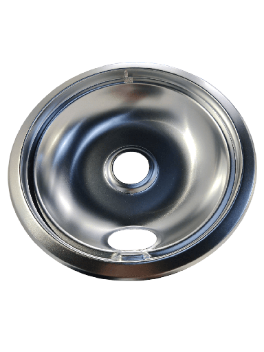 Whirlpool Range Drip Bowl, Chrome, 8"