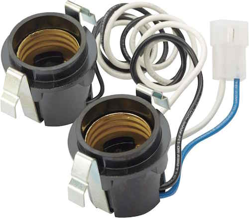 Broan NuTone Dual Lamp Socket Assembly SR111630
