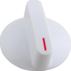 G.E. DRYER SELECTOR KNOB, WHITE  WG04L00305