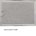 Frigidaire Microwave Washable Grease Filter, 7-5/8" x 5-1/16"  