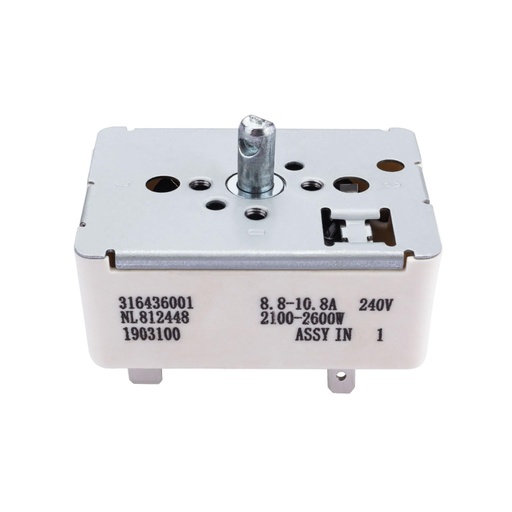Frigidaire Range Surface Element Switch 316436001