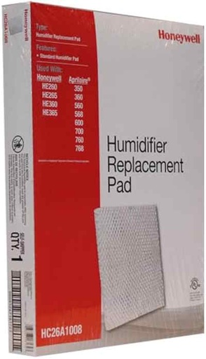 Honeywell Humidifier Filter HC26A1008 Replacement Filter
