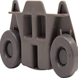 Whirlpool Dishwasher Lower Dishrack Roller Assembly WPW10195417V