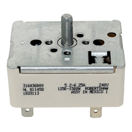 Frigidaire Range Surface Element Switch 316436000