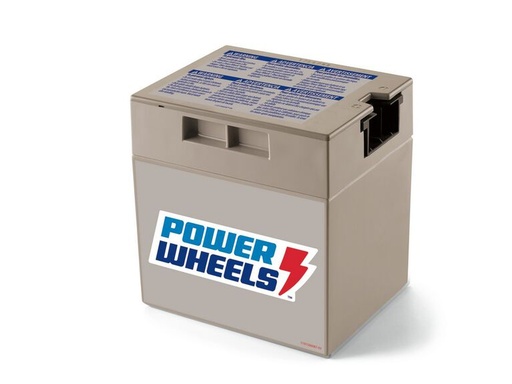 Power Wheels Battery Gray 12 Volts 9.5 Ah