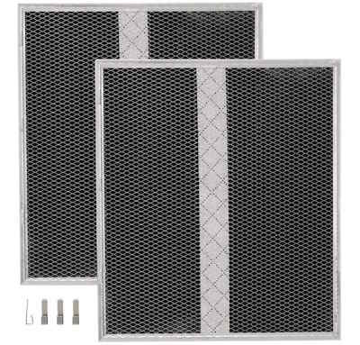 Broan NuTone Range Hood Charcoal Filter 12 7 8 x 14 5 8 2 Pack HPF30
