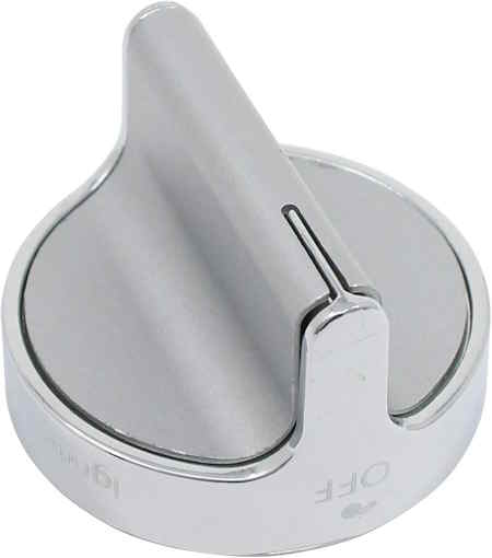 Whirlpool Range Control Knob, Stainless