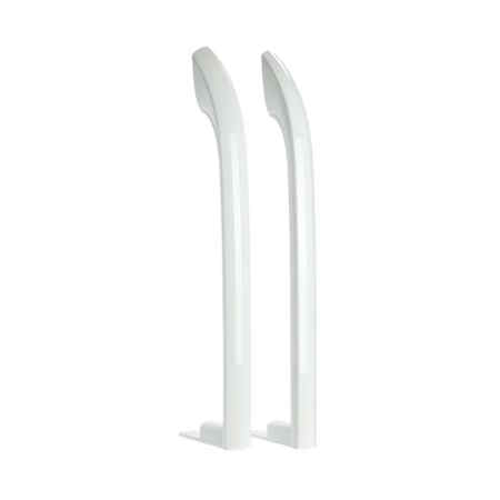 Frigidaire 5304506469 Fridge Door Handle Set, WHITE