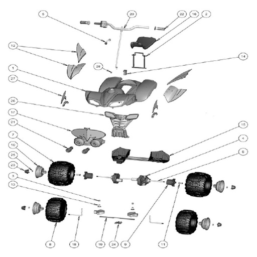 DCSF Kawasaki ATV