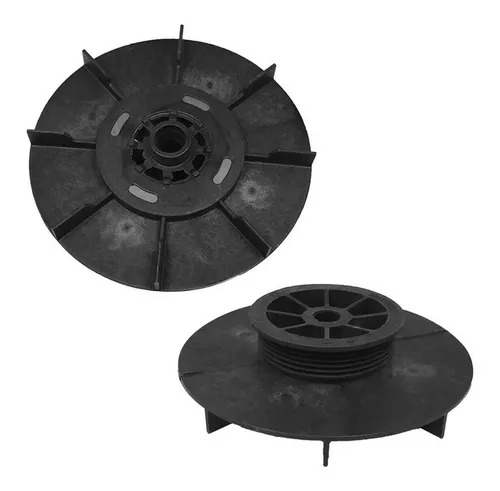 GE Washer Motor Fan and Pulley Assembly