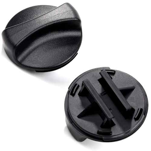 Whirlpool Refrigerator Water Filter Cap, Black