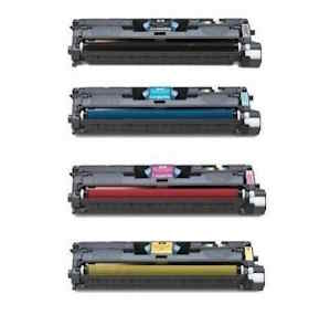 HP Compatible HP122A Q3960A Q3961A Q3962A Q3963A Toner Cartridge Combo BK C M Y Q3960A-Q3963A-COMBO